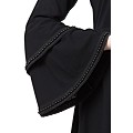 Designer Black Umbrella abaya with bell sleeves Designer Black Umbrella abaya with bell sleeves